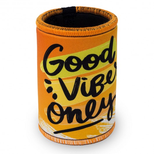 Good Vibes Only Printed Stubby